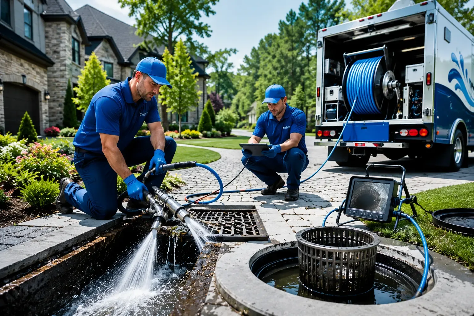 Local outdoor drain cleaning professionals in Cleveland, VA